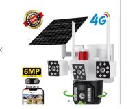 OKAM O-KAM-3030 4G Camera 6MP Dual Lens Alert PTZ GUNEŞ PANLLİ SOLAR